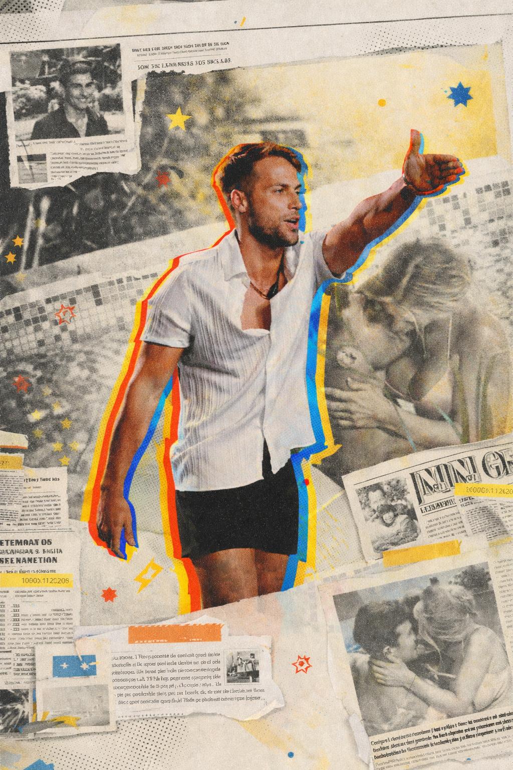 《诱惑岛》西班牙版再上热搜，Gilbert海滩崩溃被拿来跟Montoya比