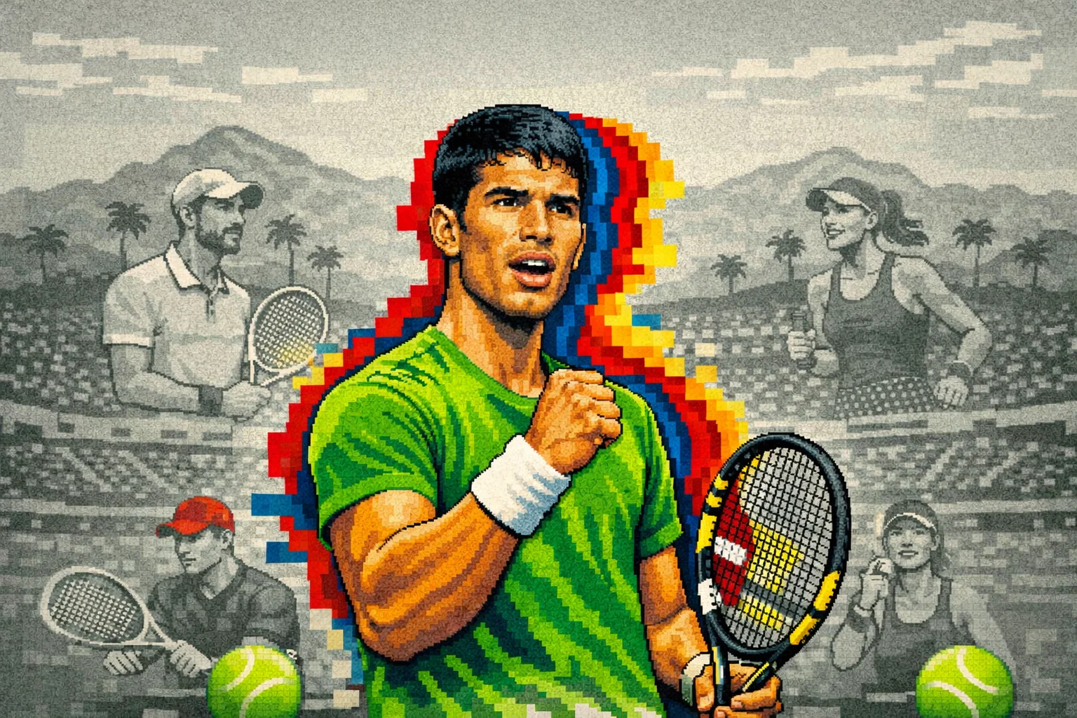 Alcaraz se medirá con Medvedev en las semifinales de Indian Wells; Sabalenka también avanza