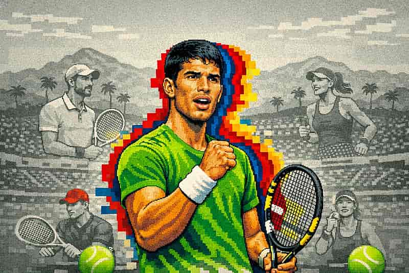 Alcaraz ने सेट किया Medvedev के साथ Indian Wells सेमीफ़ाइनल, Sabalenka भी आगे बढ़ीं