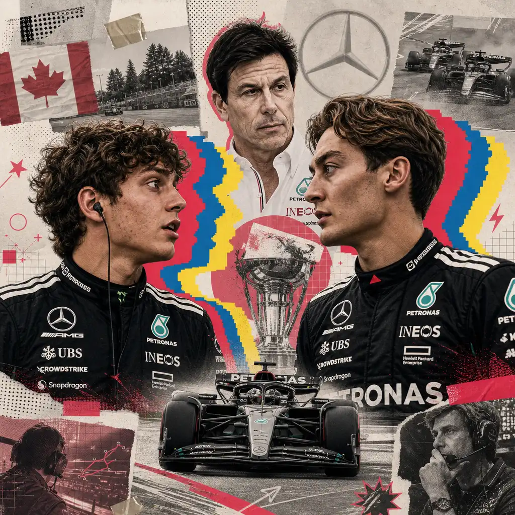 Antonelli-Russell Rivalry Tests Mercedes