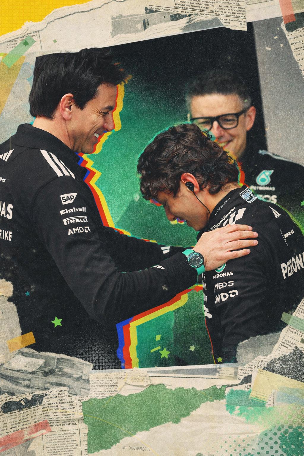 Antonelli y la pelea por el título: Wolff pide calma: 'pies en la tierra'