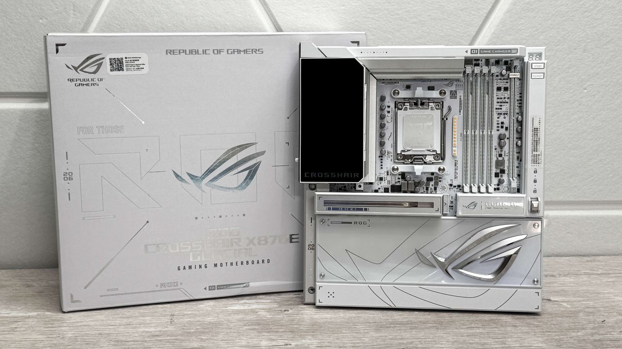 Test de l’Asus ROG Crosshair X870E Glacial