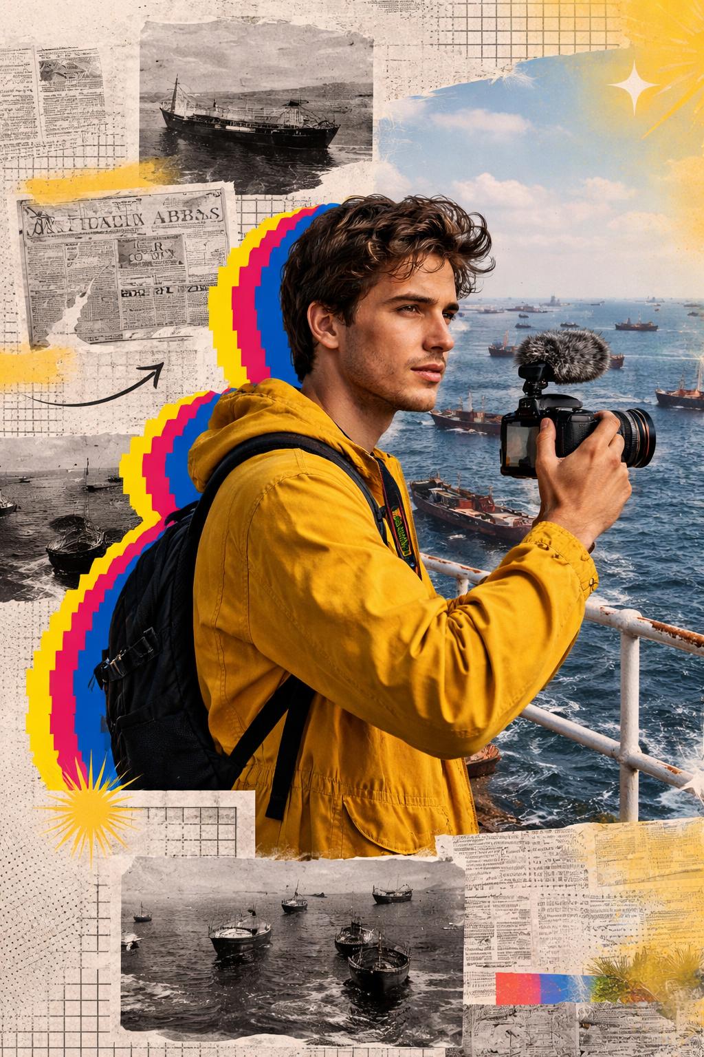 Un youtuber canadiense capta la congestión de decenas de barcos en el estrecho de Ormuz