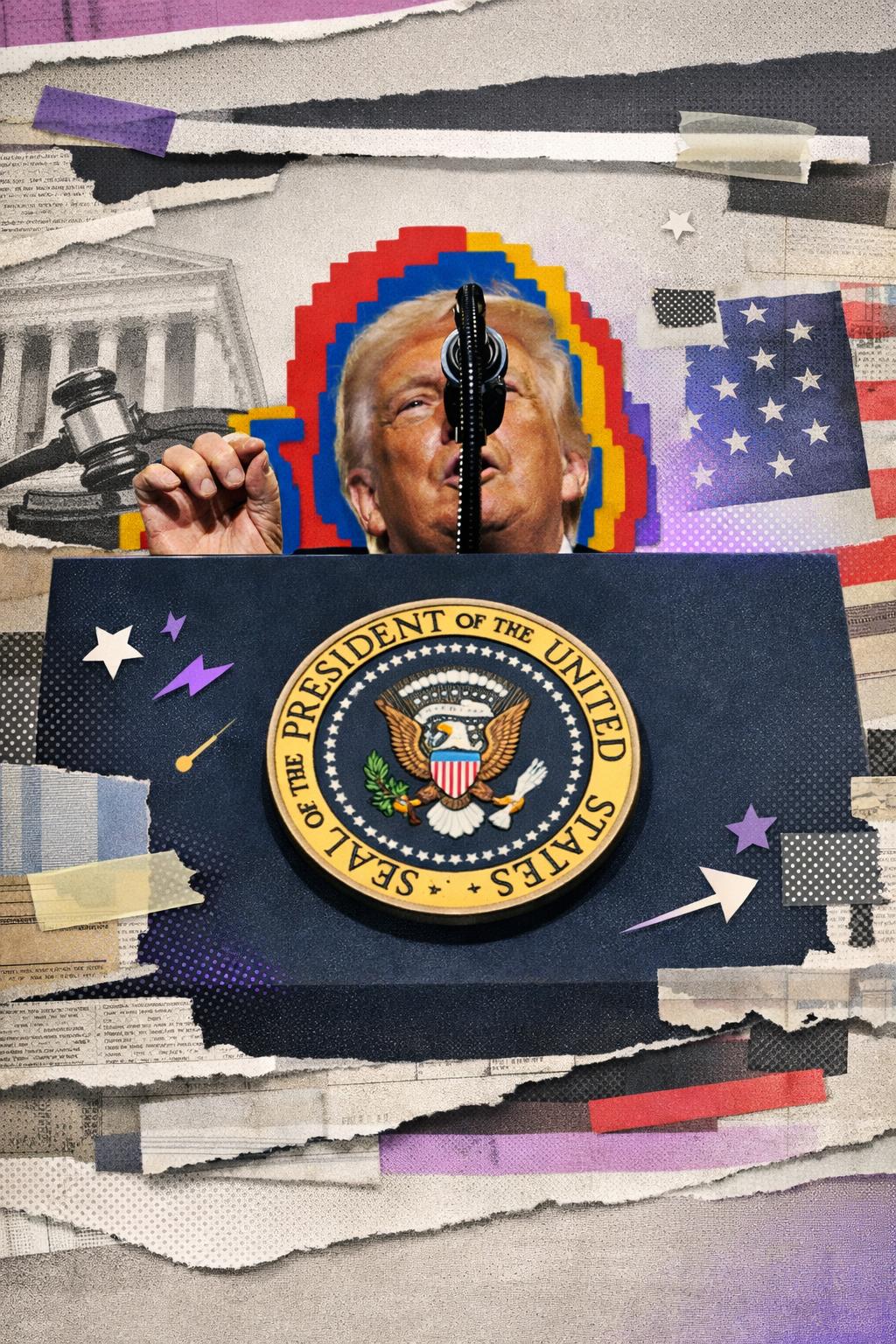 Trump enchaîne les revers — et poste comme si de rien n'était