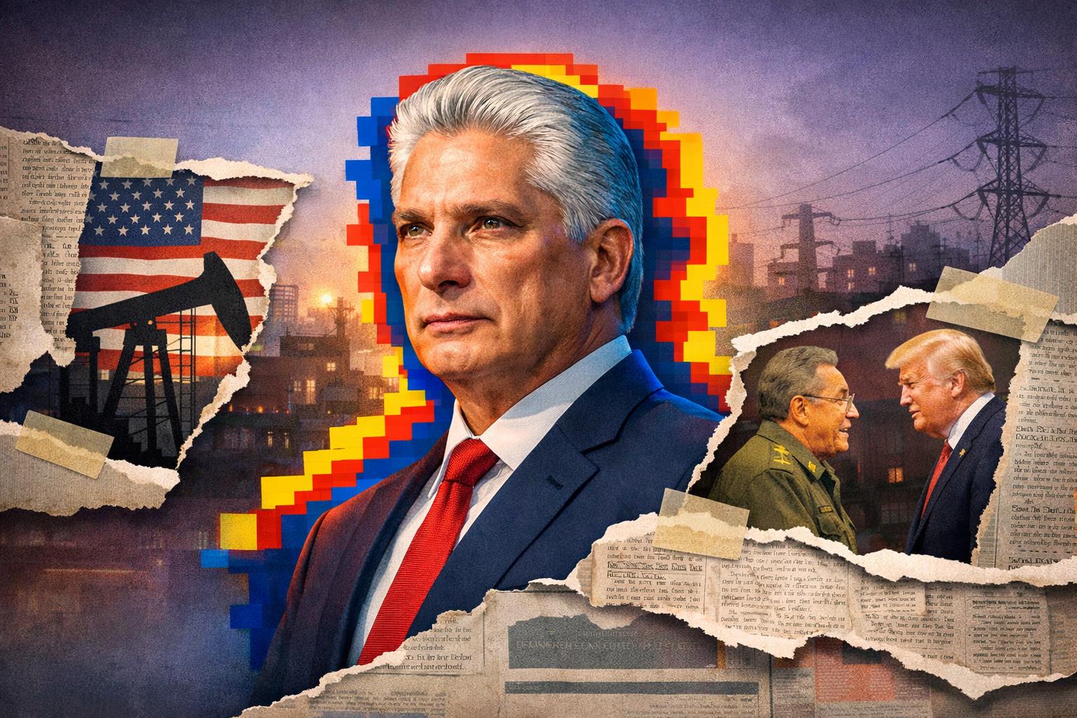 El presidente cubano confirma conversaciones con funcionarios de Trump por el bloqueo