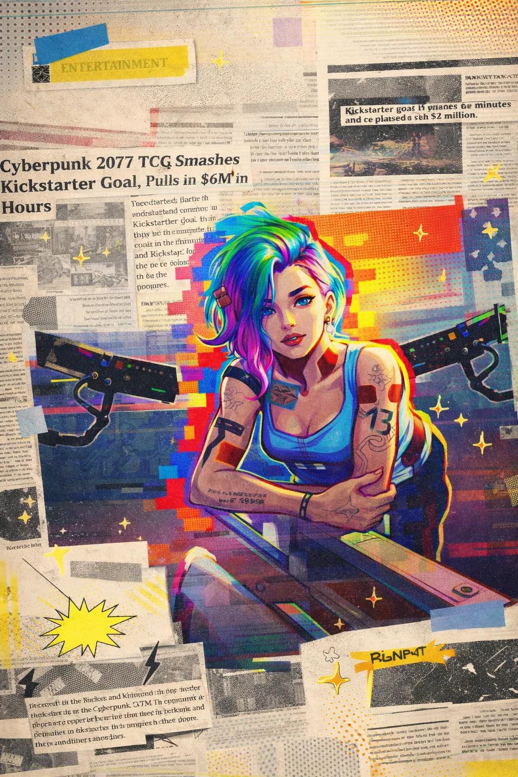 Il TCG ufficiale di Cyberpunk 2077 incassa 6 milioni su Kickstarter in poche ore