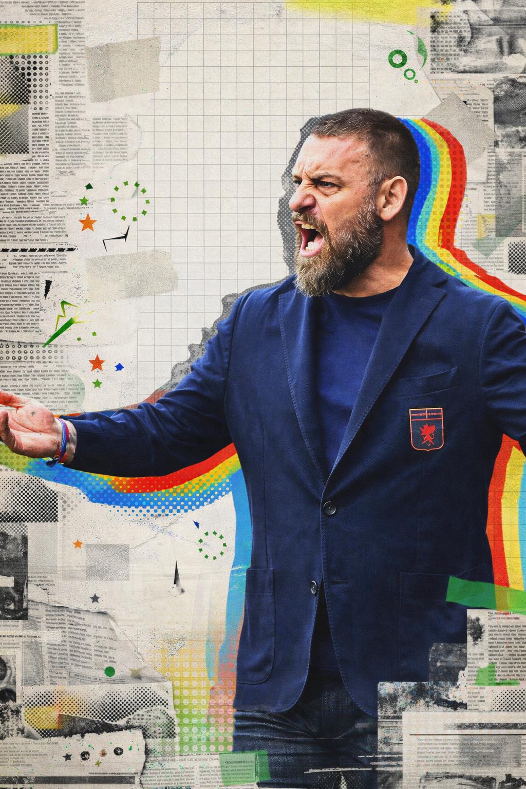 De Rossi pide a la afición del Genoa: "No estamos salvados, convertid el Ferraris en una bolgia"