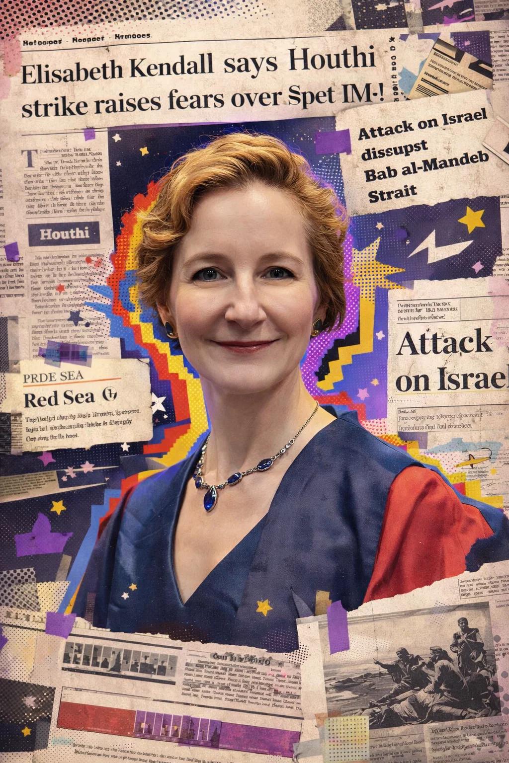 एलिज़ाबेथ केंडल ने हूती हमले को बताया तनाव बढ़ने की बेहद खराब संभावना