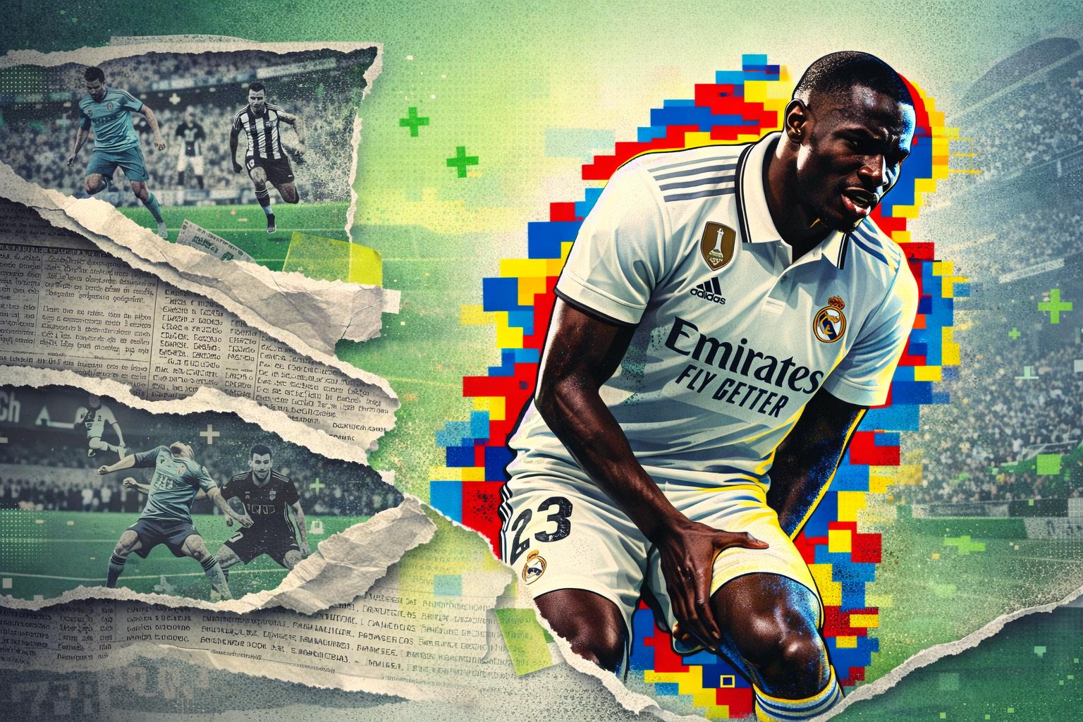 Oficial: Real Madrid confirma lesión en el muslo de Ferland Mendy