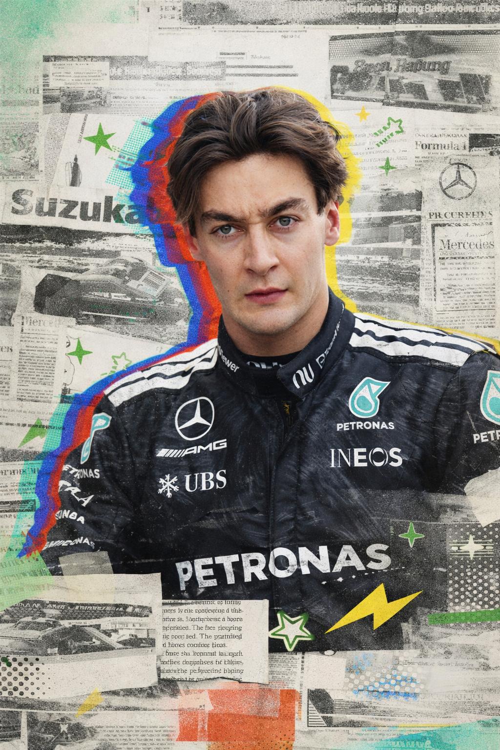 George Russell penalizzato da un bug Mercedes nel GP del Giappone, e arriva l’allarme