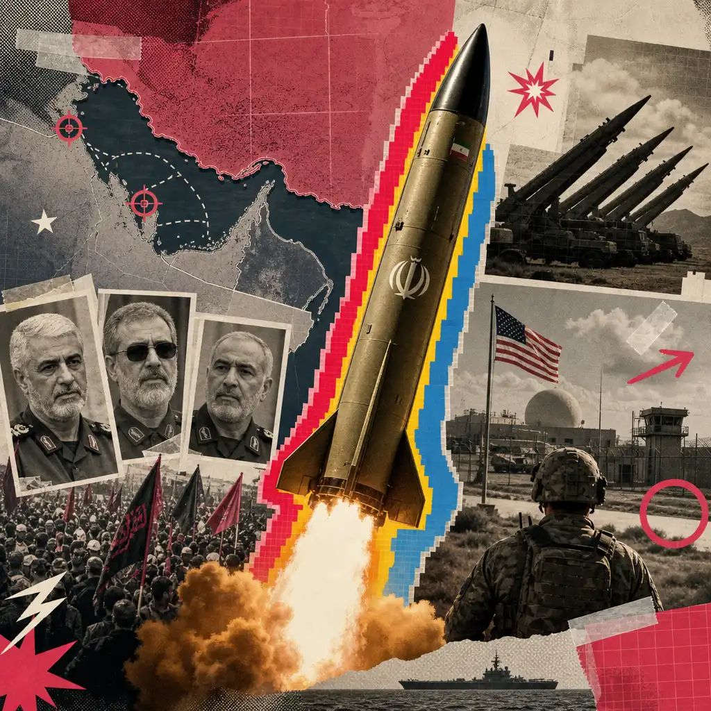 Gli attacchi missilistici dell’Iran colpiscono obiettivi USA