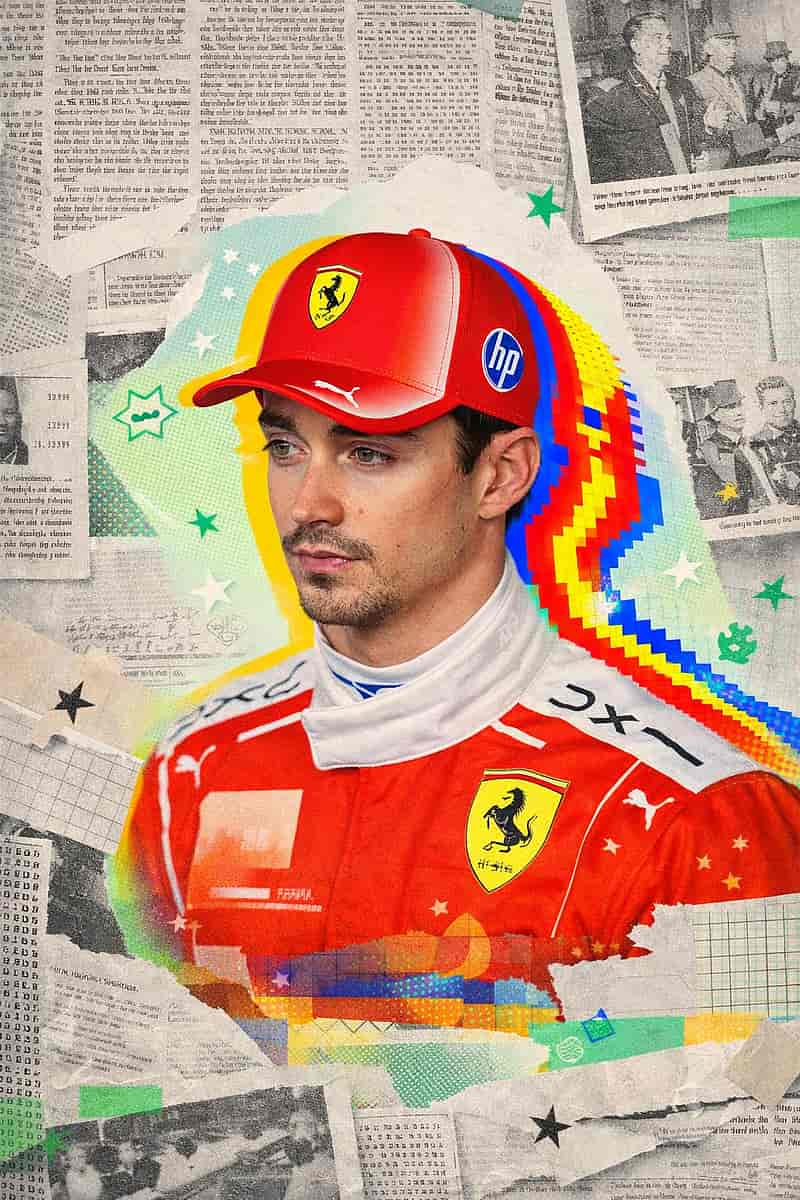 Leclerc揭穿Russell的小把戏，称法拉利车队指令帮了忙