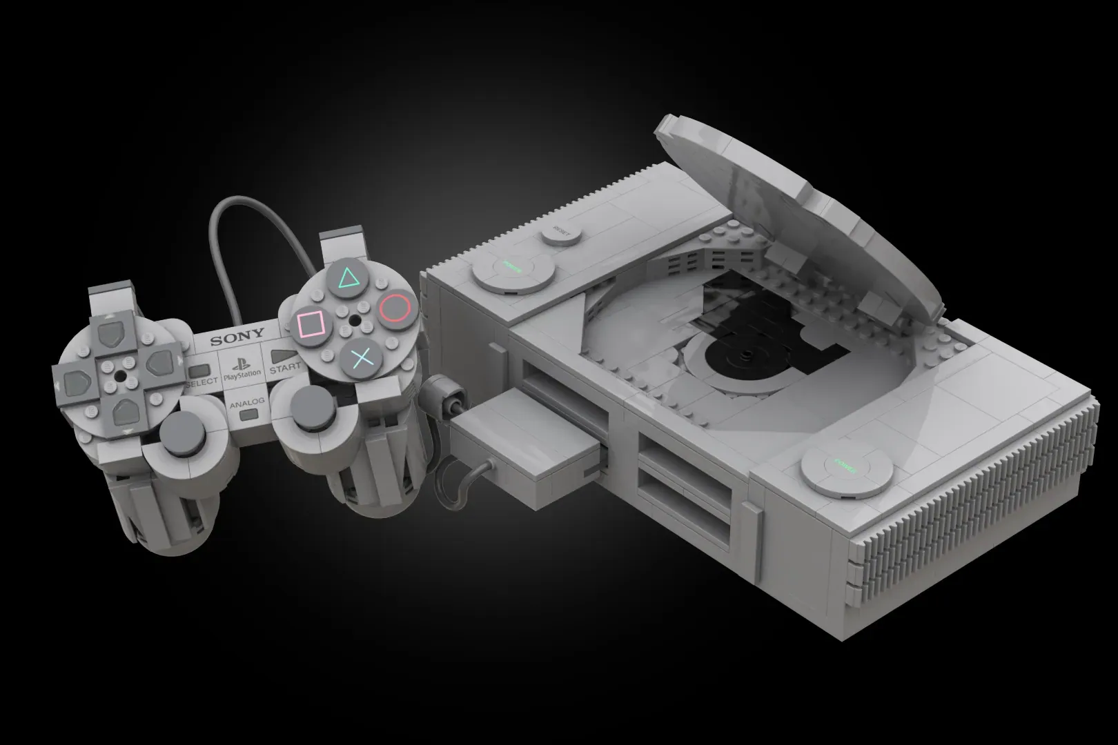 Lego PlayStation 1 trapelata: mega set da 1.900 pezzi previsto a dicembre