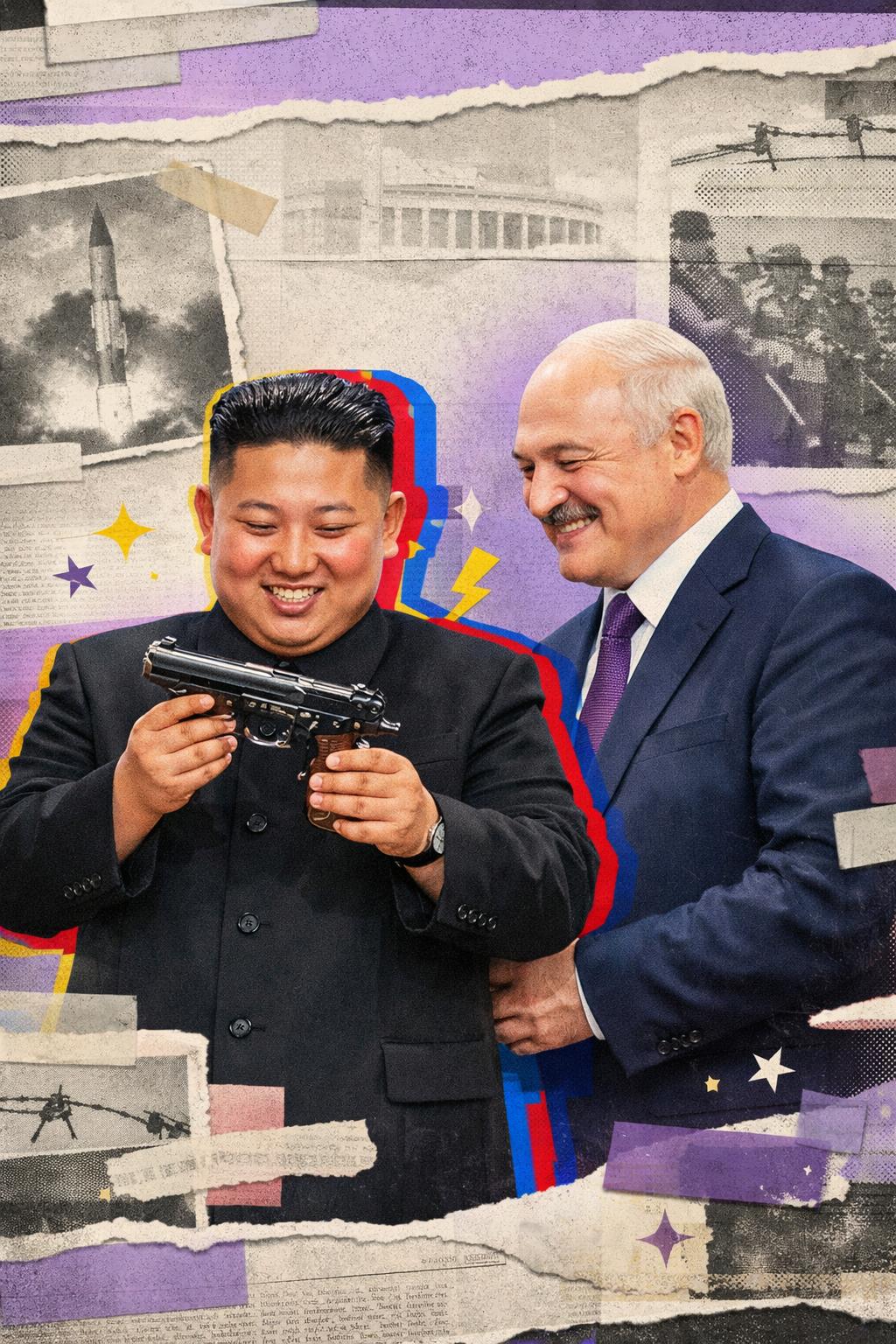 बेलारूस की राजकीय यात्रा के बाद किम जोंग उन को पिस्तौल उपहार में मिली