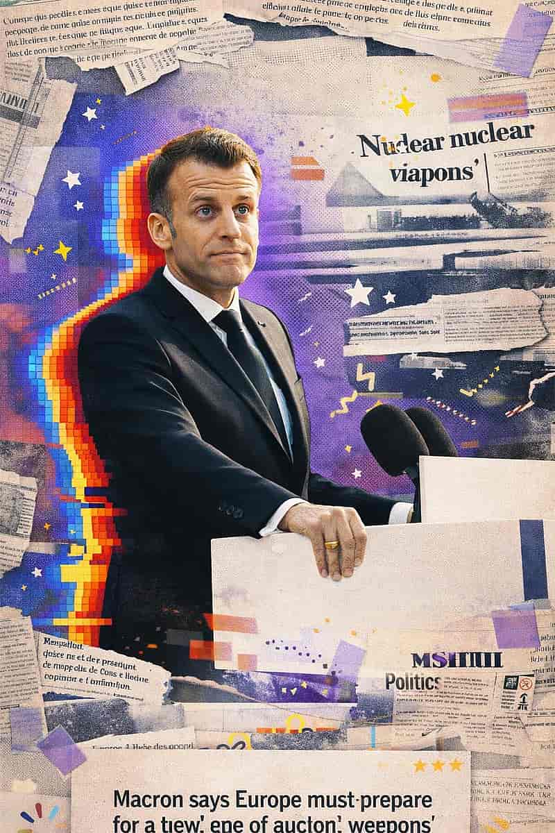 ईरान विवाद के बीच मैक्रों ने कहा: फ्रांस और यूरोप को ‘परमाणु युग’ के लिए तैयार रहना होगा