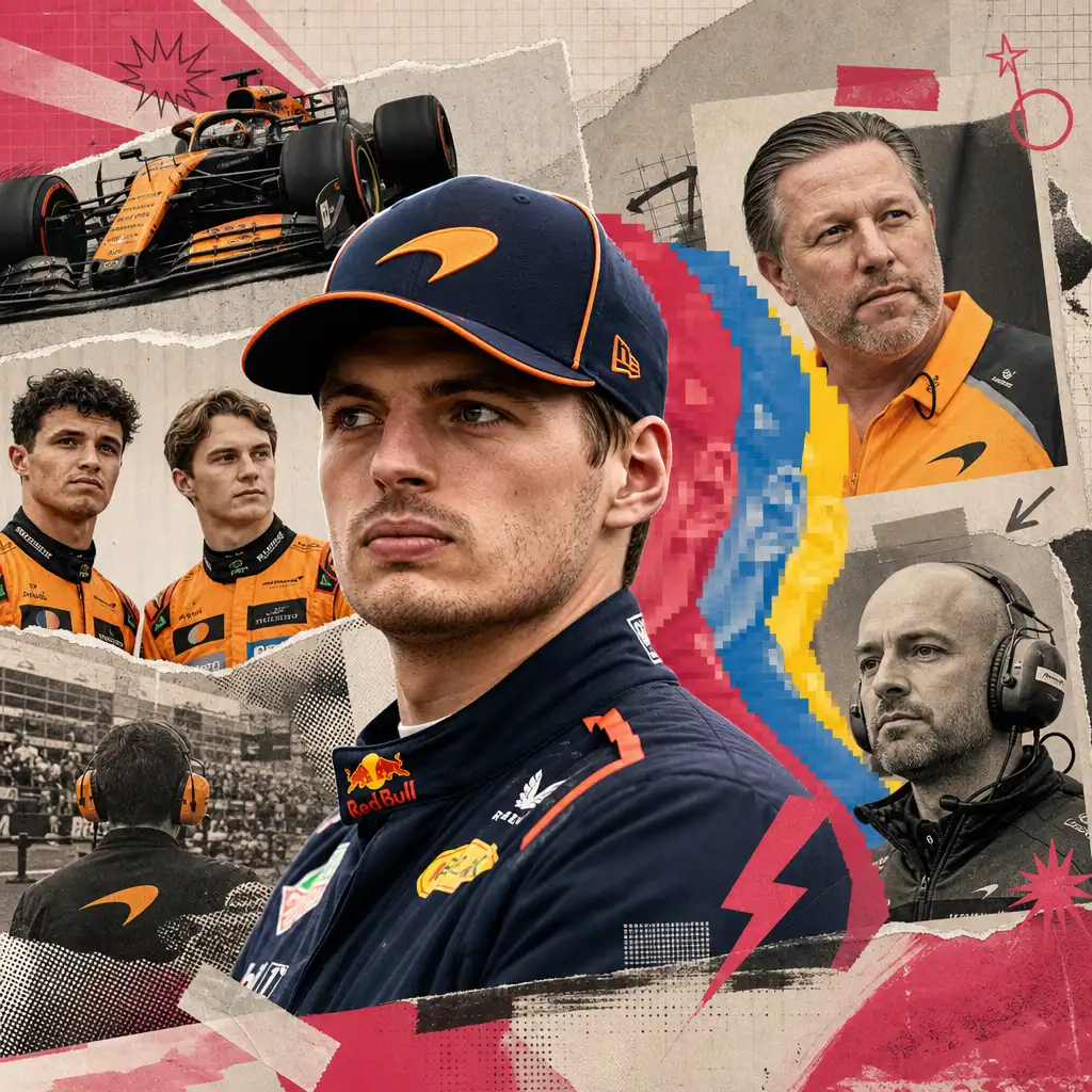 La McLaren nega un piano per il trasferimento di Max Verstappen