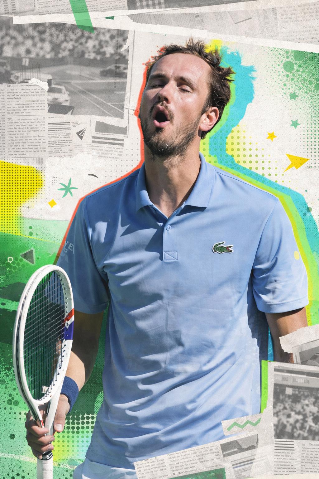 Increíble contratiempo de Medvedev: llega a Miami sin equipaje tras la final en Indian Wells