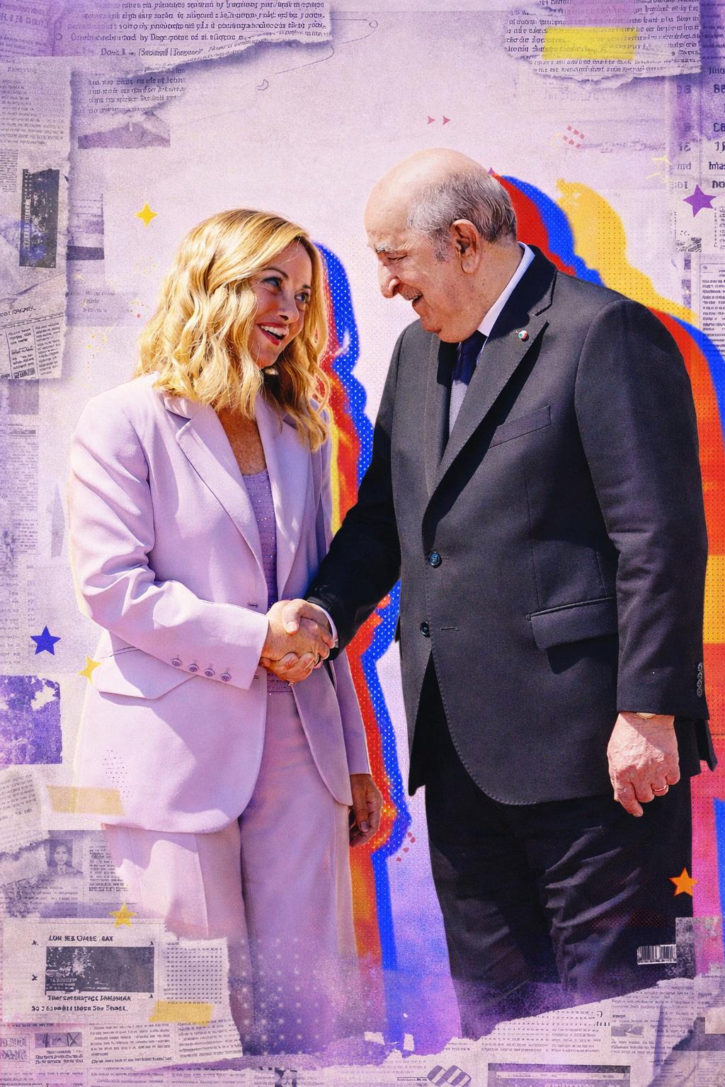 मेलोनी: अल्जीरिया के साथ सहयोग बढ़ाकर गैस सप्लाई मज़बूत करेंगे