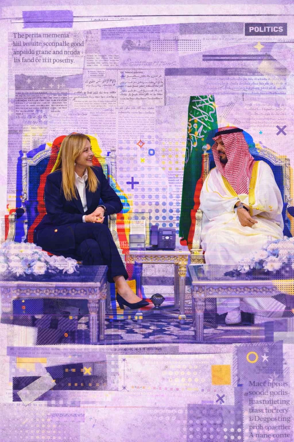 Meloni à Doha, rencontre avec l’émir du Qatar