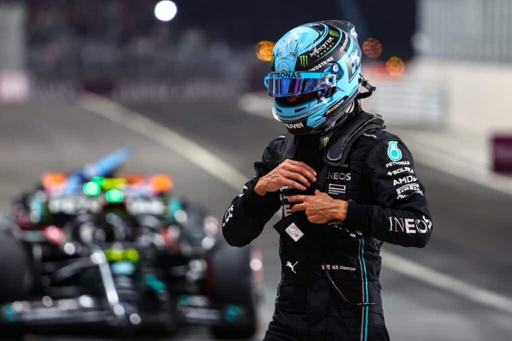 Mercedes ganó, pero Russell dice que no fue para tirar cohetes