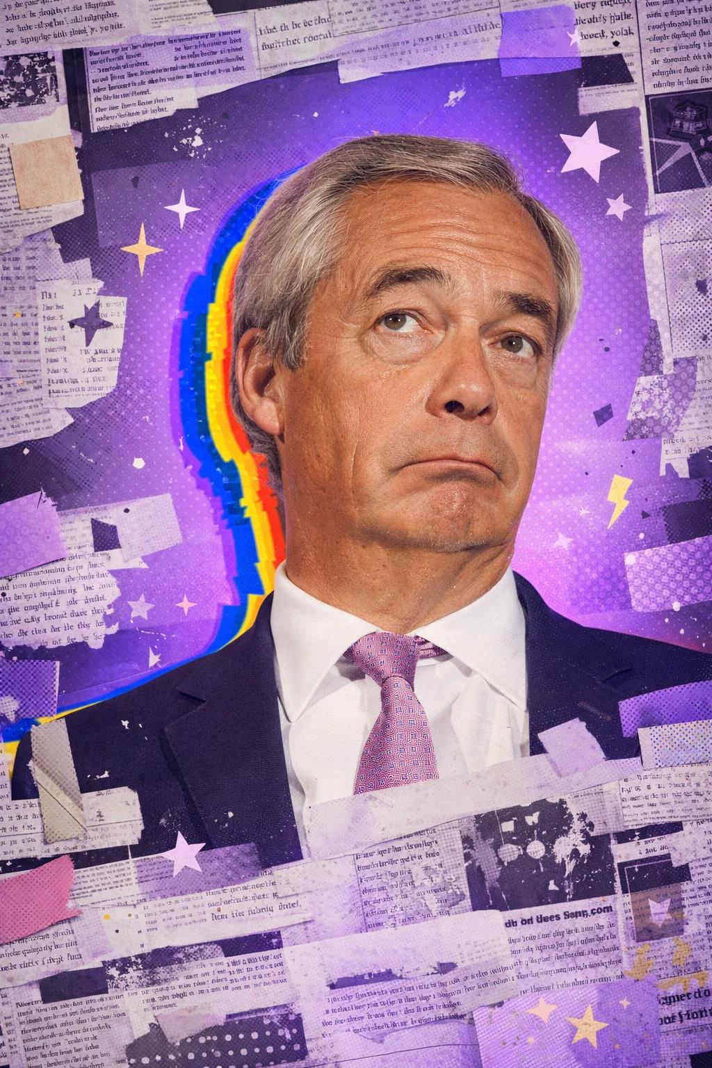 I video a pagamento di Nigel Farage...