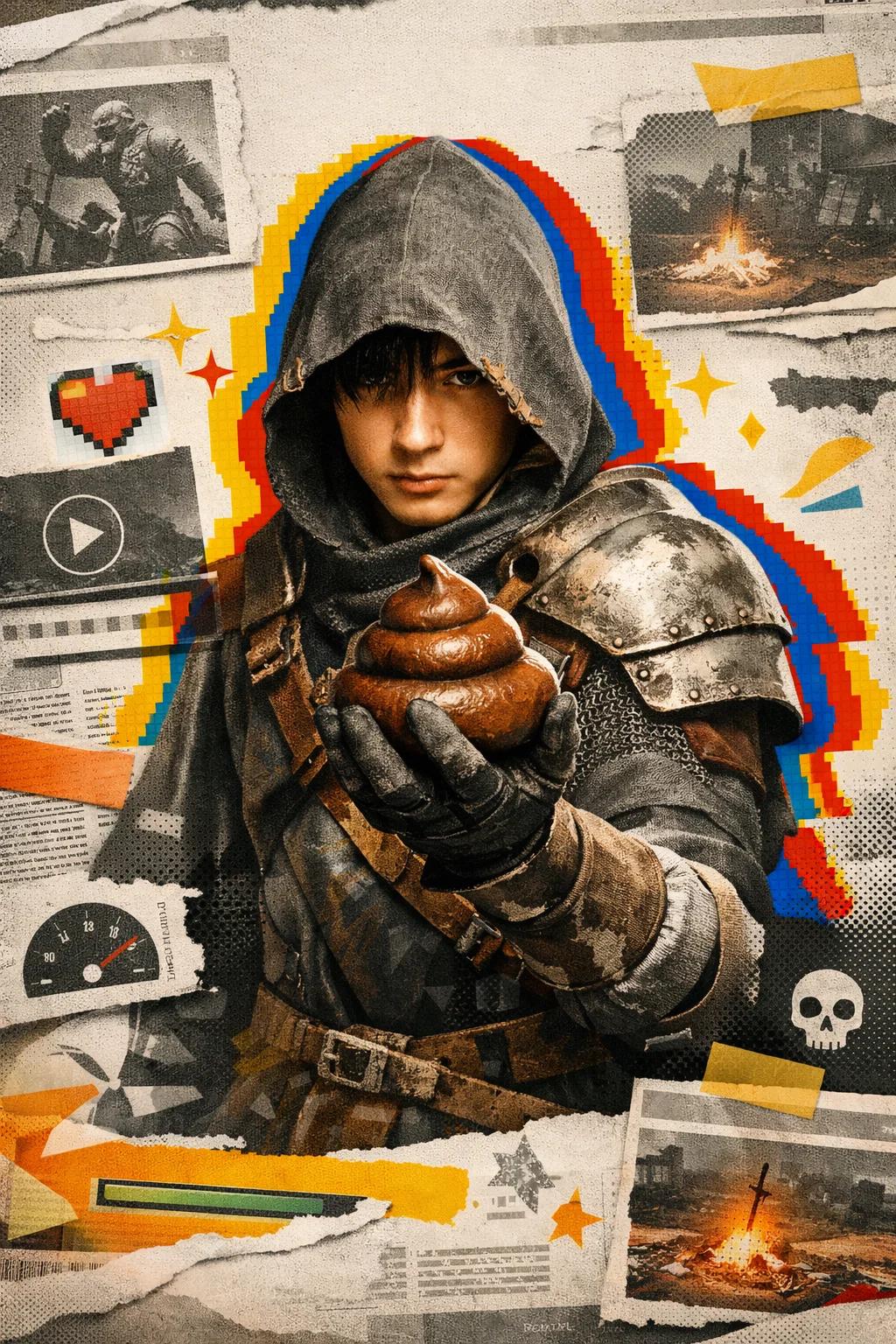 One YouTuber beat Dark Souls 2 using nothing but in-game poop