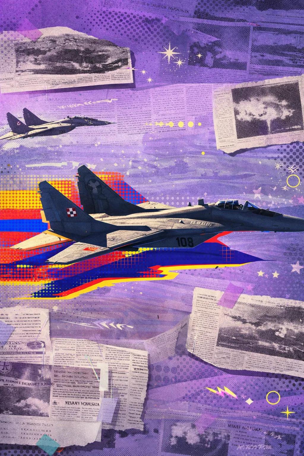 रात भर के रूसी ड्रोन और मिसाइल हमले के बाद पोलैंड ने फाइटर जेट तैनात कर दिए