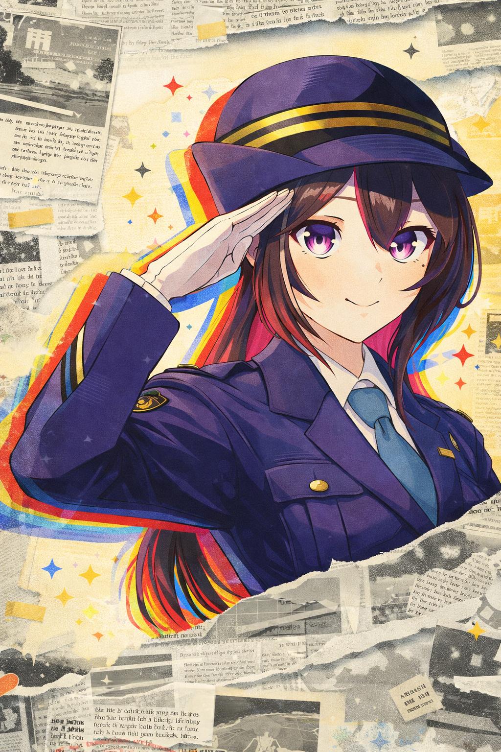 VTuber مشهورة تتعاون مع الشرطة للترويج لقوانين المرور الجديدة