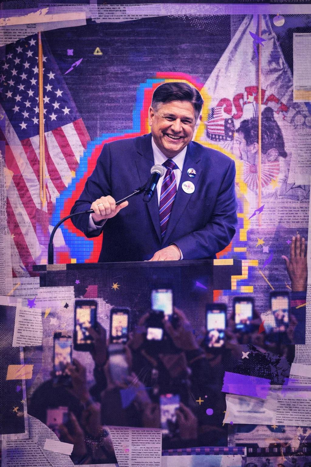 Le patron de l'Illinois : Pritzker influe sur la primaire sénatoriale en visant Trump