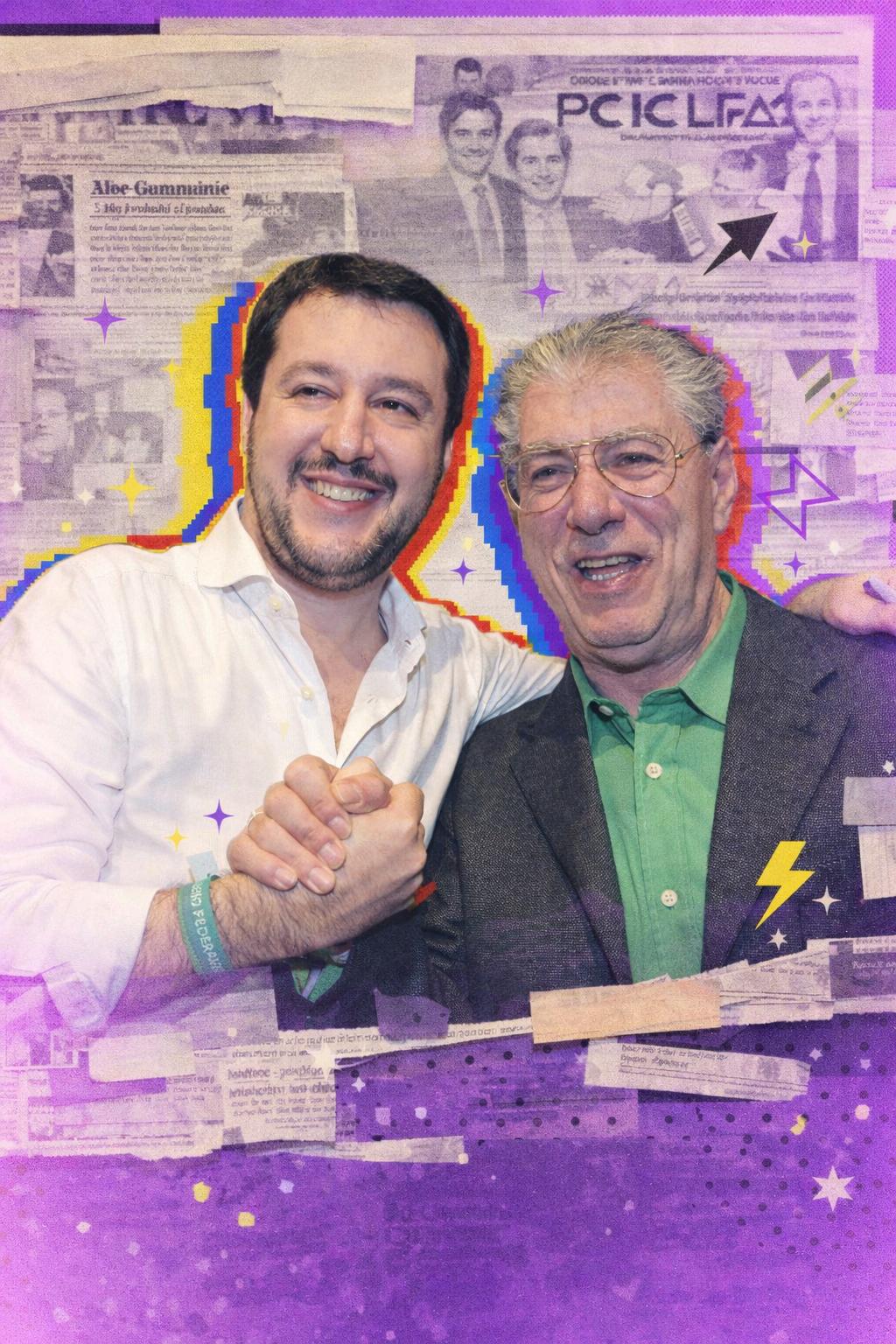Salvini rend hommage à Bossi : « Nous sommes tous là grâce à son idée »