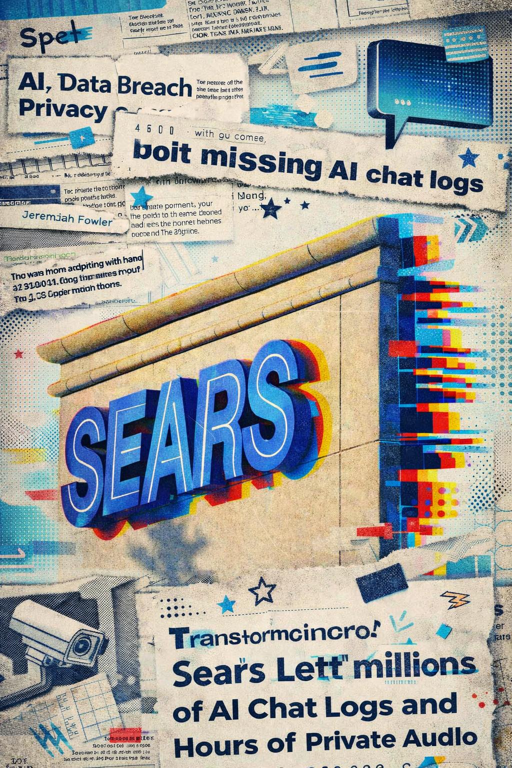 شات بوت Sears كشف محادثات العملاء الصوتية والنصية للعامة