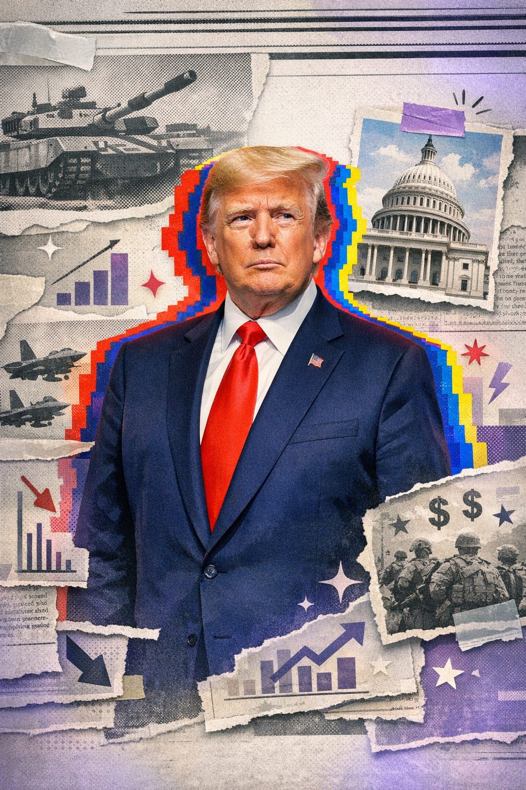 Trump chiede al Congresso un maxi bilancio militare e tagli ai programmi interni