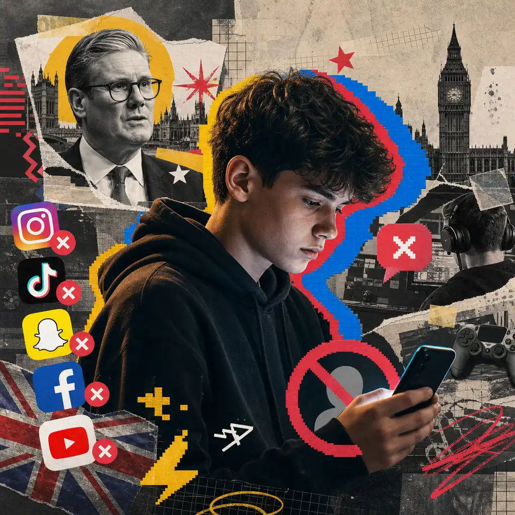 Veto a redes sociales para menores en el Reino Unido
