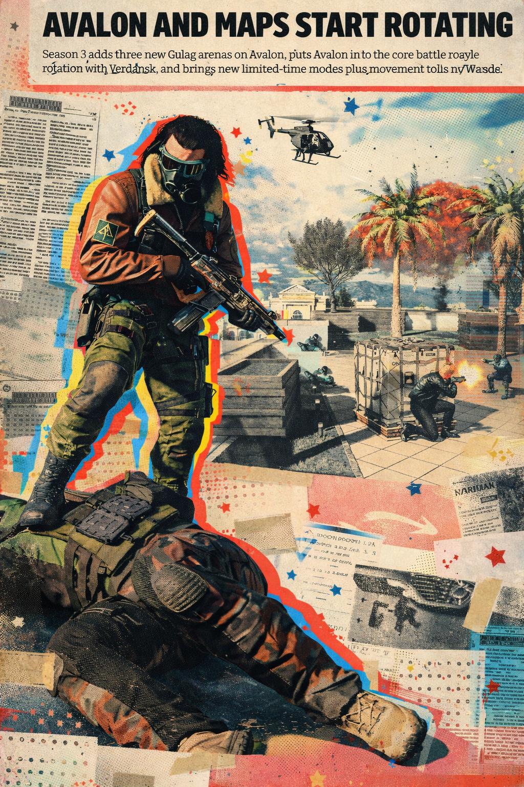 Warzone Season 3: Gulags Land on Avalon and Maps Start Rotating