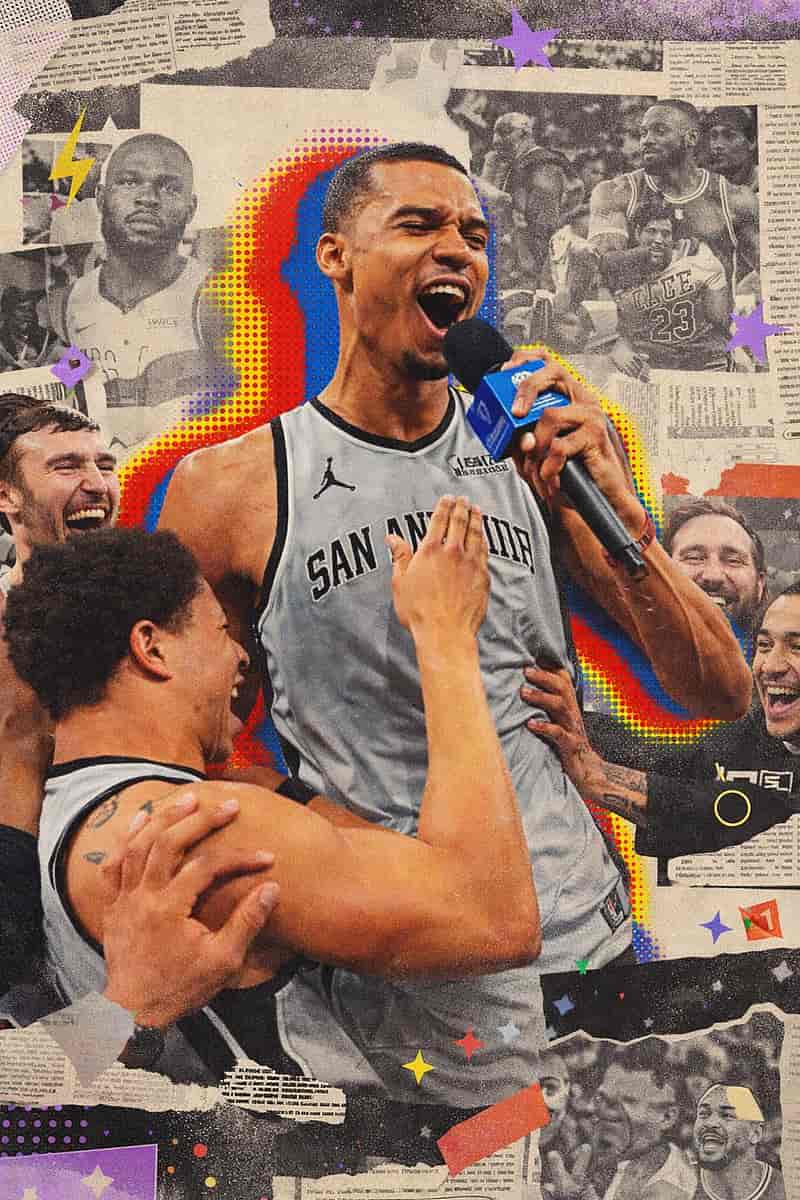 NBA 随笔 | 韦班亚马又一次改写了篮球规则：马刺时隔六年重返季后赛